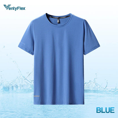 VentyFlex - Ice Silk Stretchy Breathable Mesh T-Shirt - Hot Sale 50% Off