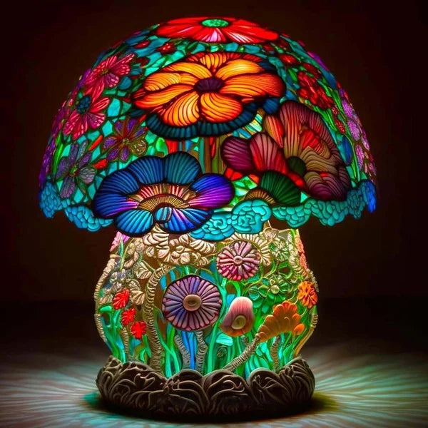 Stained Glass Plant Series Table Lamp ( Last Day Sale49% OFF )