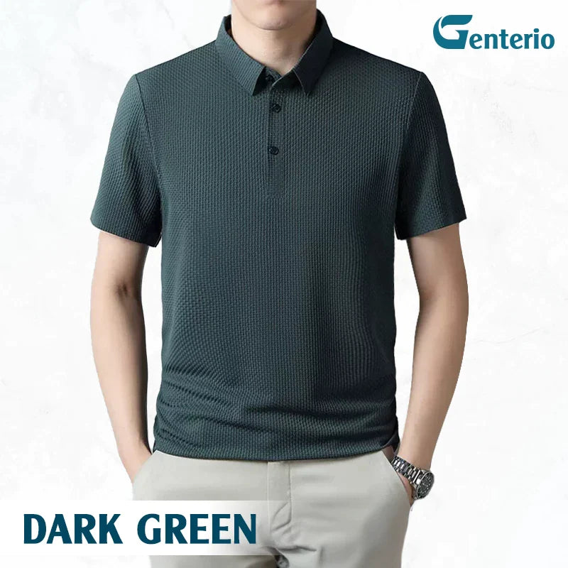 Genterio - Ice Silk Breathable Performance Polo Shirt