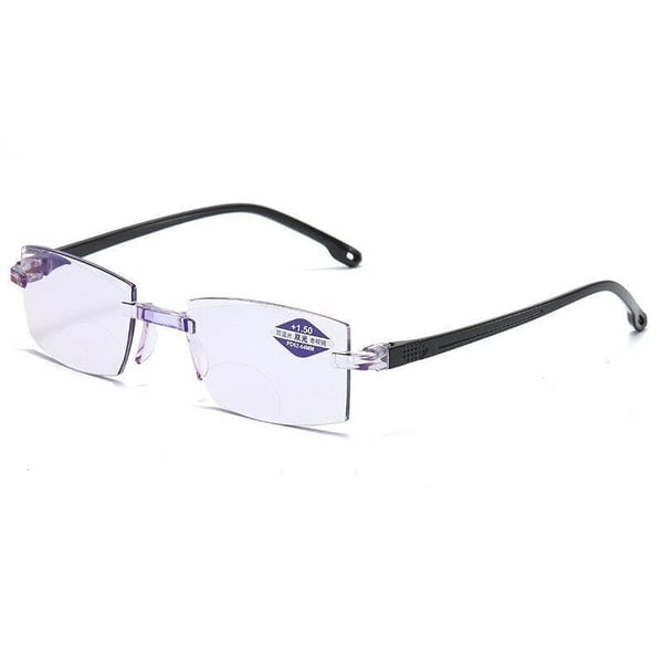 2024 New Sapphire high hardness anti blue light intelligent dual focus reading glasses