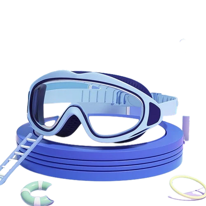 HD children's large frame waterproof and anti-fog swimming goggles - Hot Sale 50% Off