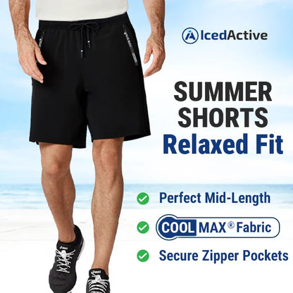 IcedActive - Women's Ice Silk Quick Drying Stretch Shorts - Hot Sales 70% OFF