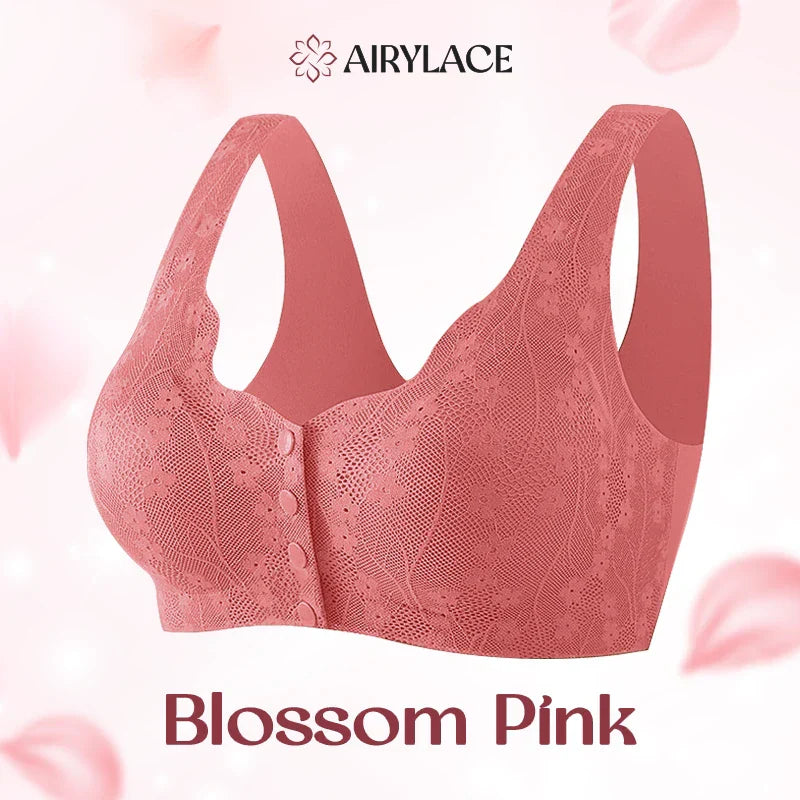 EveriCharm - Zero Feel Lace Full Coverage Front Closure Bra – LAST DAY SALE 70% OFF