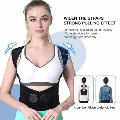 Adjustable Back Posture Belt Office Home Gym Unisex - Hot Sale 50% Off