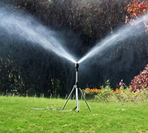 Stainless Steel Rotary Irrigation Tripod Telescopic Support Sprinkler