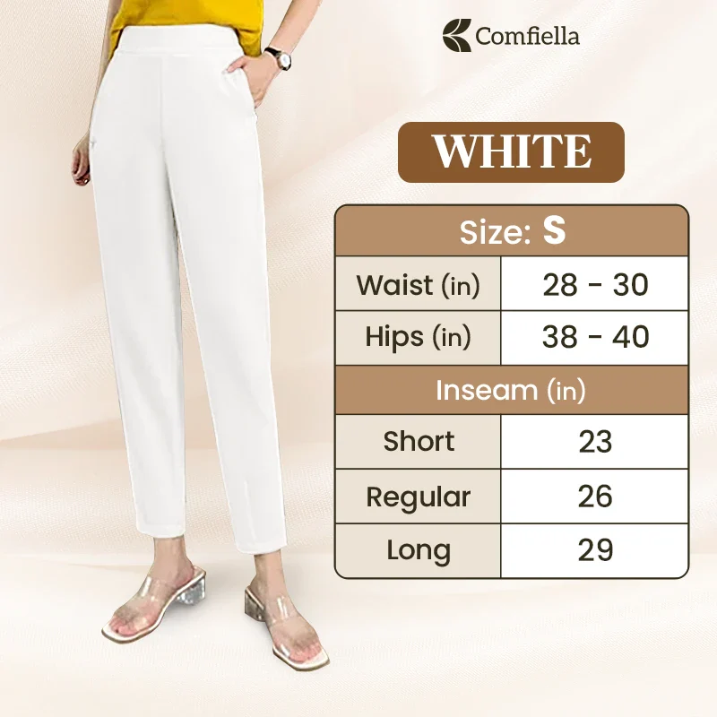 Comfiella - Women's Casual High Waist Modern Fit Pants