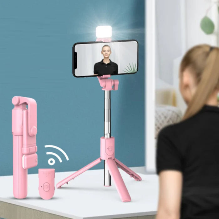 6 In 1 Wireless Bluetooth Selfie Stick - Hot Sale 50% Off