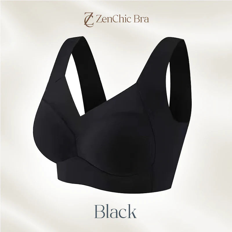 Lace anti-exposure seamless bra