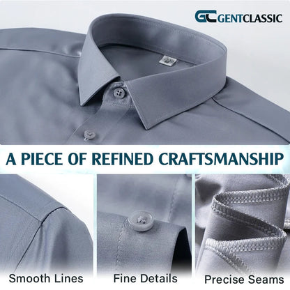 GentClassic - Men's Breathable Ice-Silk Stretch Shirt - Hot Sale 50% Off