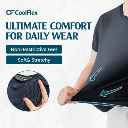 CooliFlex - Breathable Ice Silk Waffle Weave T-shirt - Hot Sale 50% Off