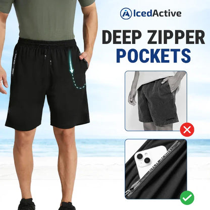 IcedActive - Ice Silk Quick Drying Stretch Shorts - Last Day Sale 70% OFF