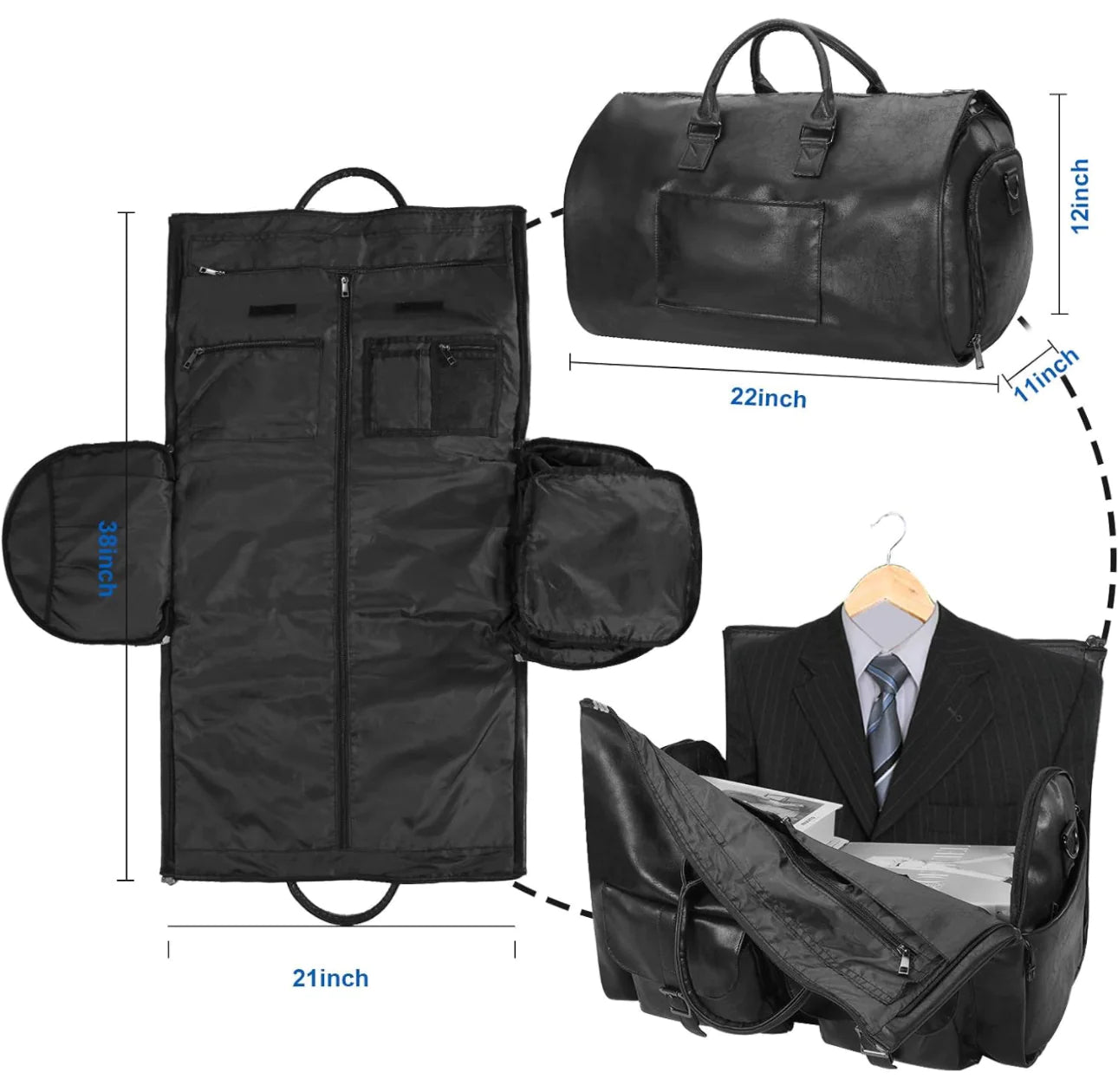 LuxyDuffle – Foldable Clothing Bag - Last Day Sale Off 60%