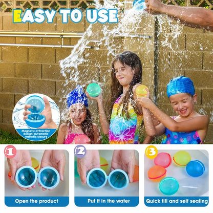 Reusable Self Sealing Water Bomb Balloons - Summer Hot Sale