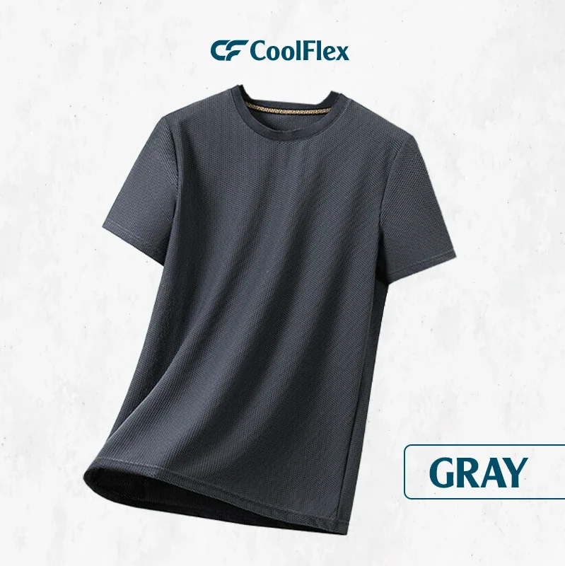 CooliFlex - Breathable Ice Silk Waffle Weave T-shirt - Hot Sale 50% Off