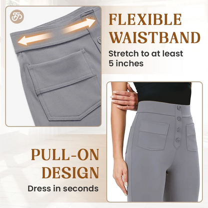 FlexiPants - Women's Casual High Waist Stretch Pants - Hot Sale 50% Off