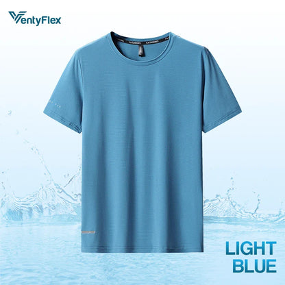 VentyFlex - Ice Silk Stretchy Breathable Mesh T-Shirt - Hot Sale 50% Off