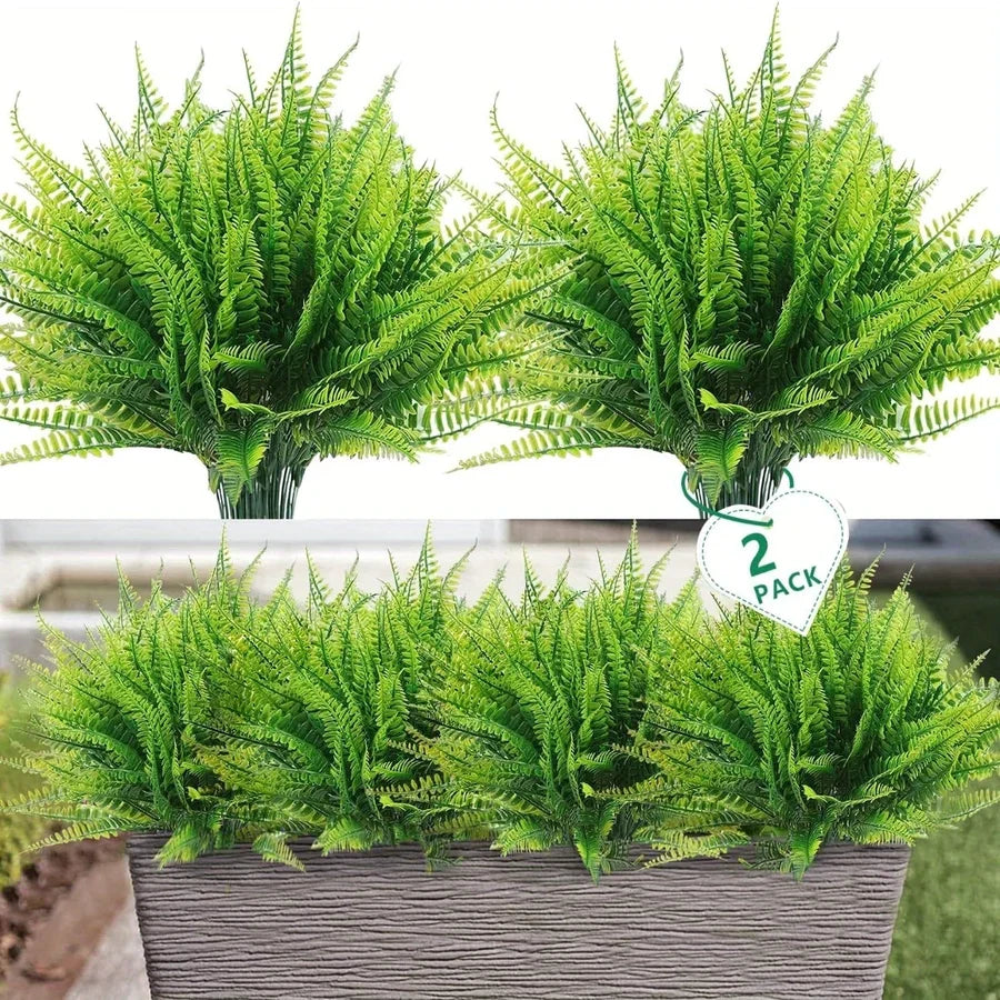 UV Resistant Lifelike Artificial Boston Fern - Hot Sale 50% Off