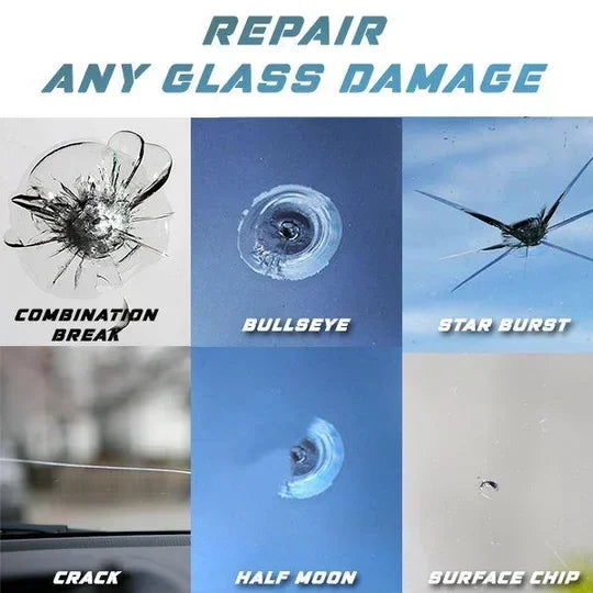 Cracks Gone Glass Repair Kit (New Formula)