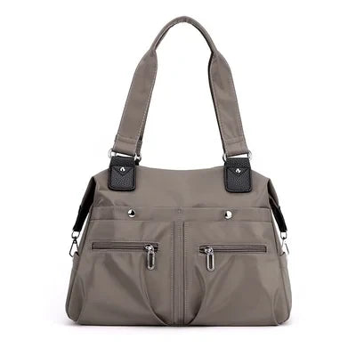 Large Capacity Waterproof Multi Pocket Shoulder Bag - winter sale