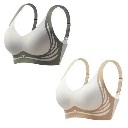 Super gather bra | Wireless Push-up Bra No more sagging breasts