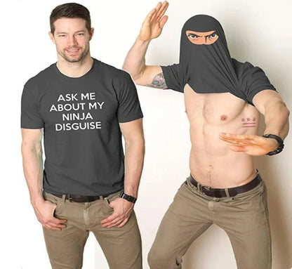 NINJA DISGUISE T-SHIRT (Buy 2 Vip Shipping)