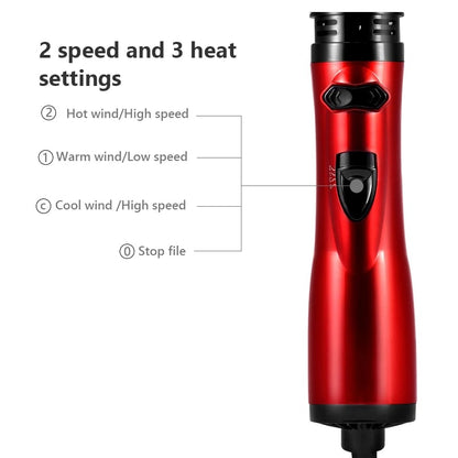 3-in-1 Hot Air Styler and Rotating Hair Dryer for Dry Hair, Curl Hair, Straighten Hair