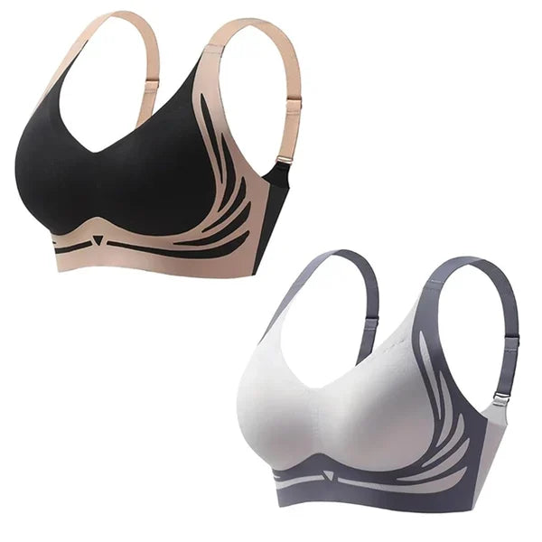 Super gather bra | Wireless Push-up Bra No more sagging breasts