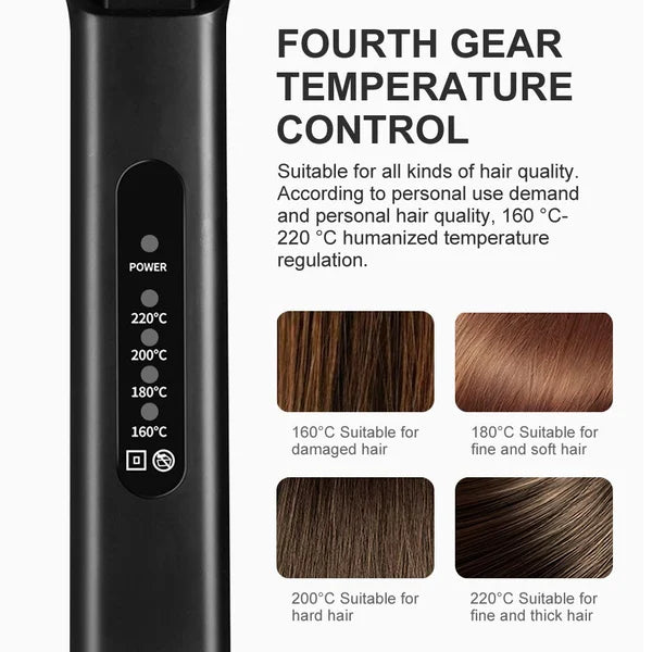 New Ceramic Tourmaline Ionic Flat Iron Hair Straightener - Last Day 50% OFF