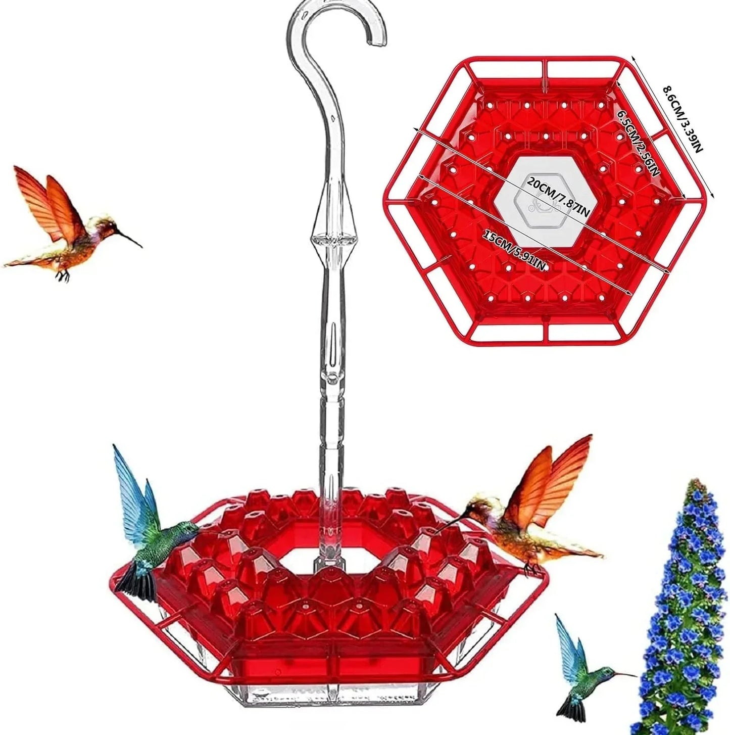 Hummingbird Feeders for Outdoors Hanging - LAST DAY SALE-60% OFF