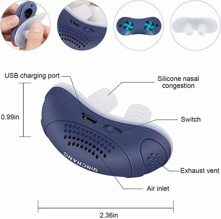 Airing: The First Hoseless, Maskless, Micro-CPAP Anti Snoring