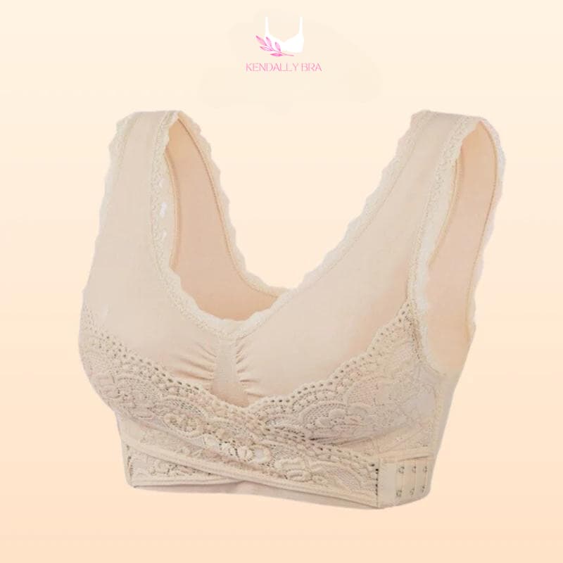 Comfy Corset Bra Front Cross Side Buckle Lace Bras - LAST DAY SALE 70%