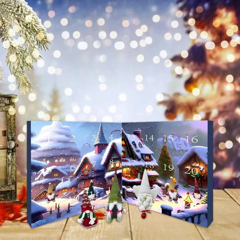 2024 Christmas and Halloween Gnome Advent Calendar