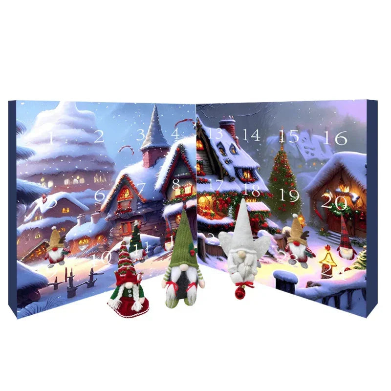 2024 Christmas and Halloween Gnome Advent Calendar