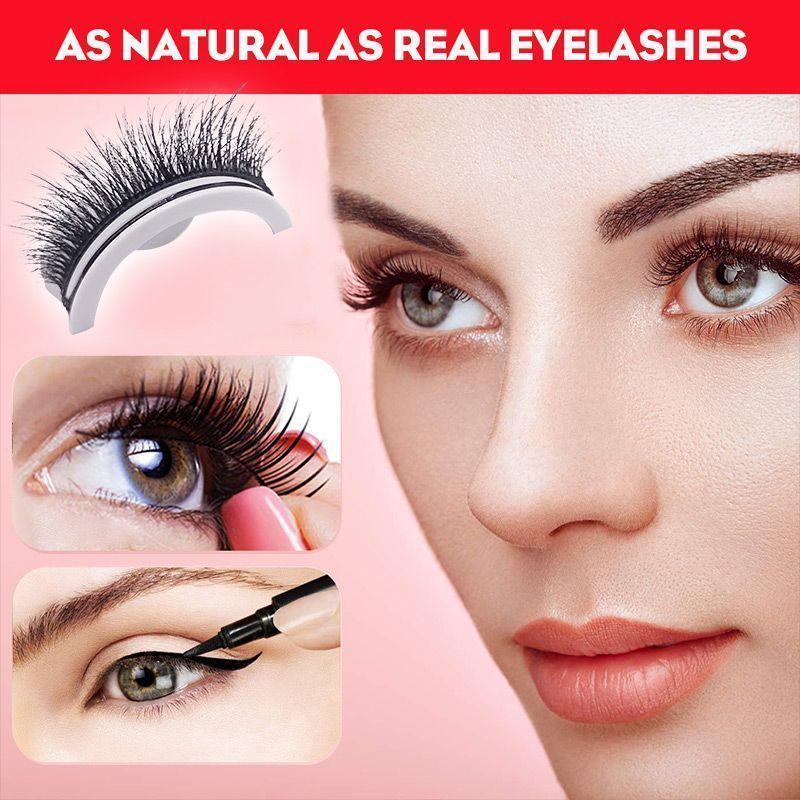 WATERPROOF - SELF-ADHESIVE EYELASHES