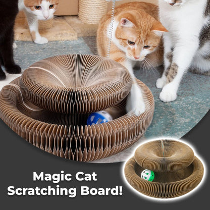 Last day sale 50% OFF - Magic Cat Scratching Board (Buy 2 Vip Shipping）