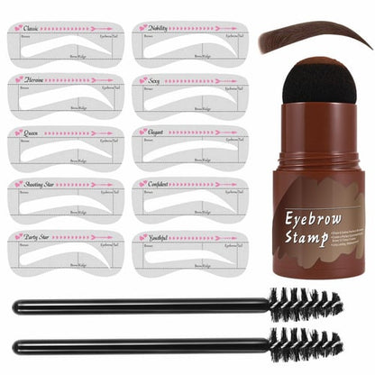 Perfect Brows Stencil & Stamp Kit -  Hot Sale 50% Off