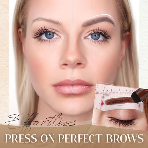 Perfect Brows Stencil & Stamp Kit -  Hot Sale 50% Off