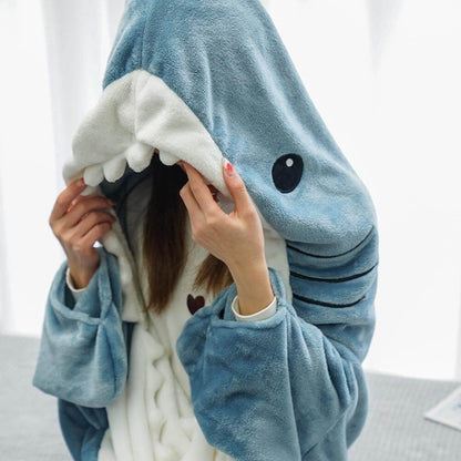 The Shark Wearable Blanket by PLUSHY'Z