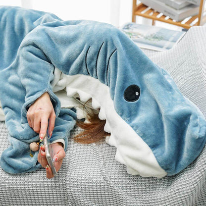 The Shark Wearable Blanket by PLUSHY'Z