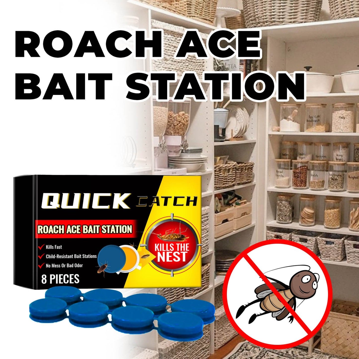 Roach Ace Bait Station