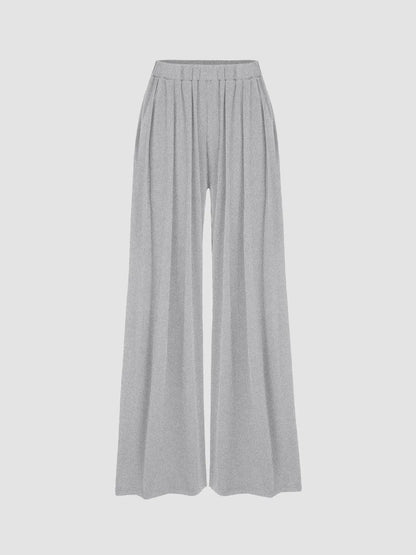 High Elastic Wide Leg Pants (Buy 2 VIP Shipping)