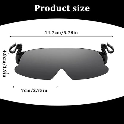 New Polarized Clip Cap Sunglasses