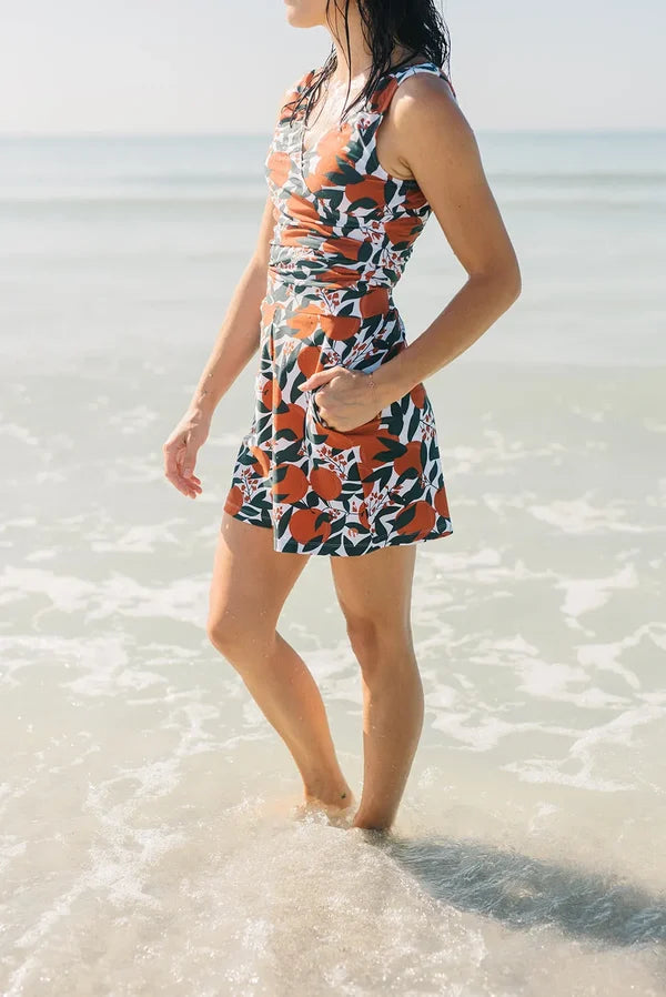 Swim Romper with Built-in Bra - LAST DAY 70% OFF