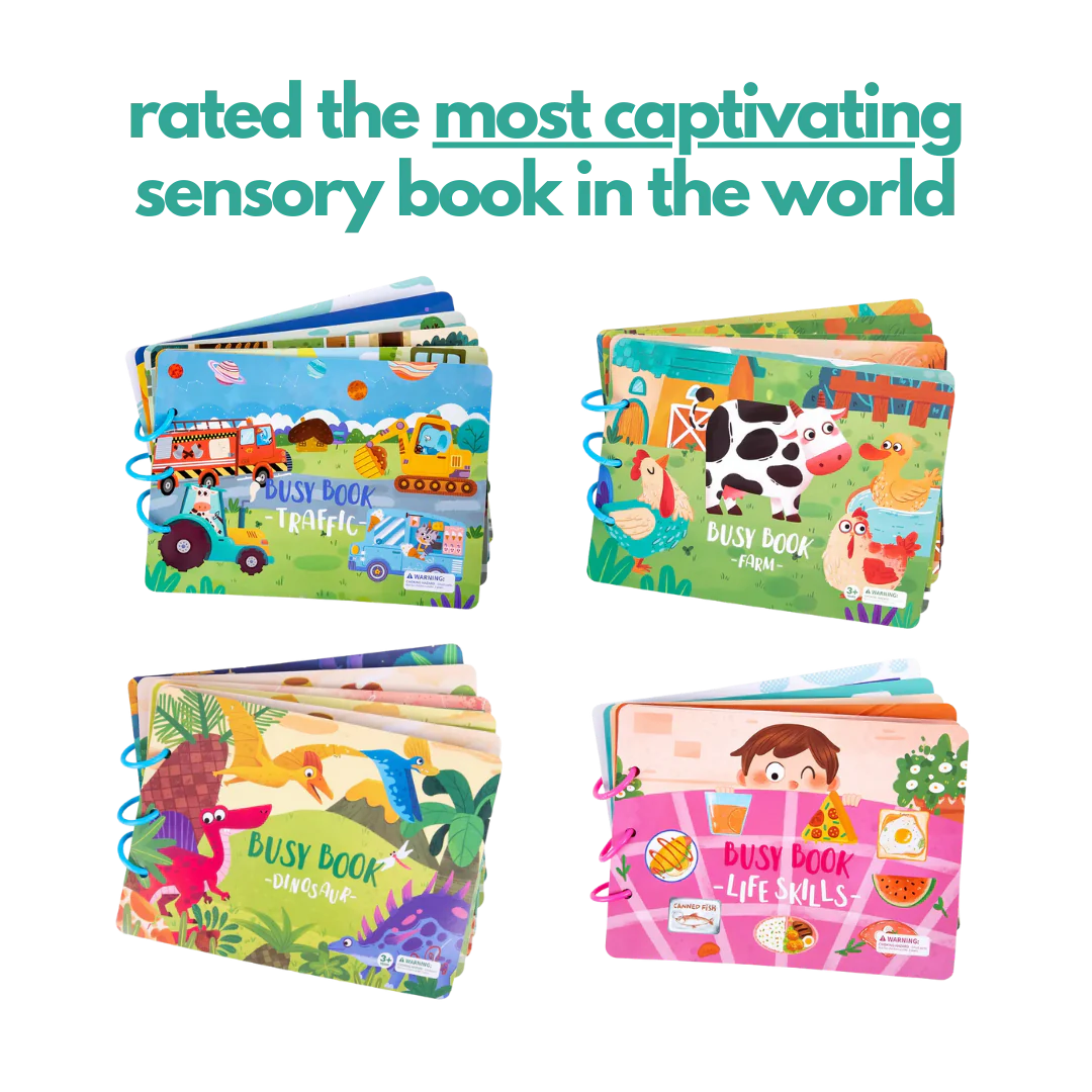 Learn-N-Play Montessori Busy Books – Hot Sale 50% Off