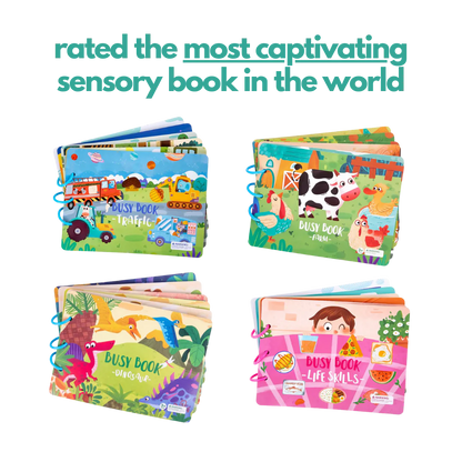 Learn-N-Play Montessori Busy Books – Hot Sale 50% Off