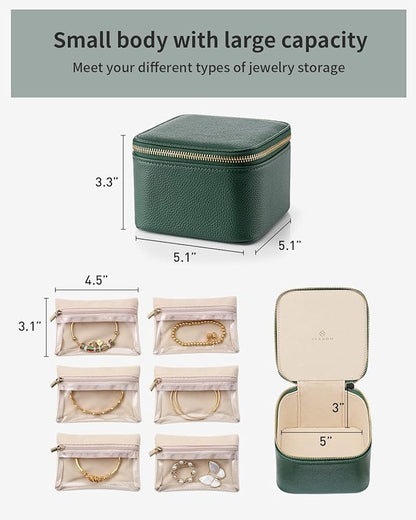 Leather Jewelry Boxes for Travel - Buy 2 Vip Shipping - LAST DAY 49% OFF