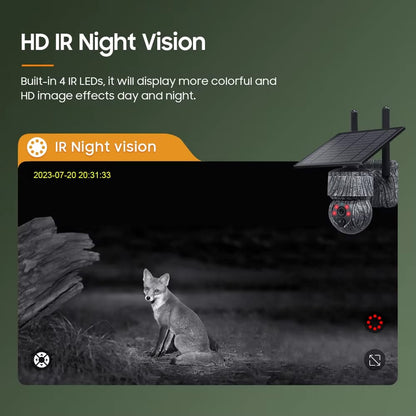 AstroHaw’s 4MP HD Camera - Capture Nature with Advanced Night Vision Technology