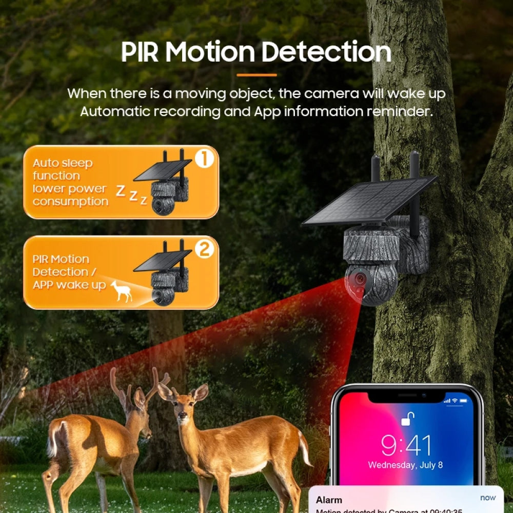 AstroHaw’s 4MP HD Camera - Capture Nature with Advanced Night Vision Technology