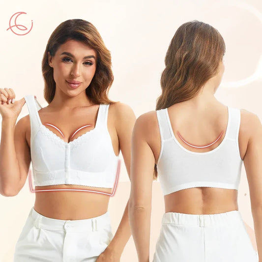 Moona Bra - Front Closure Breathable Bra for Seniors - Hot sale 50% Off