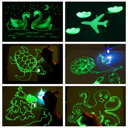 Magical Fluorescent Luminous Drawing Pad - Release the Creativity of Children - 2024 New Year Hot Sale